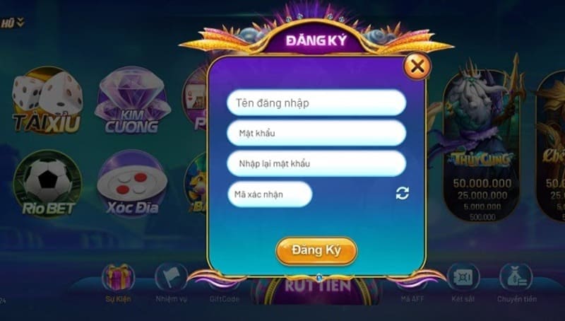 4 bước đăng ký tài khoản để trở thành hội viên tại cổng game rio66