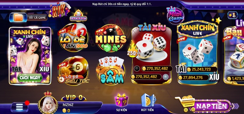 Đánh giá những ưu điểm của game bài Rikvip