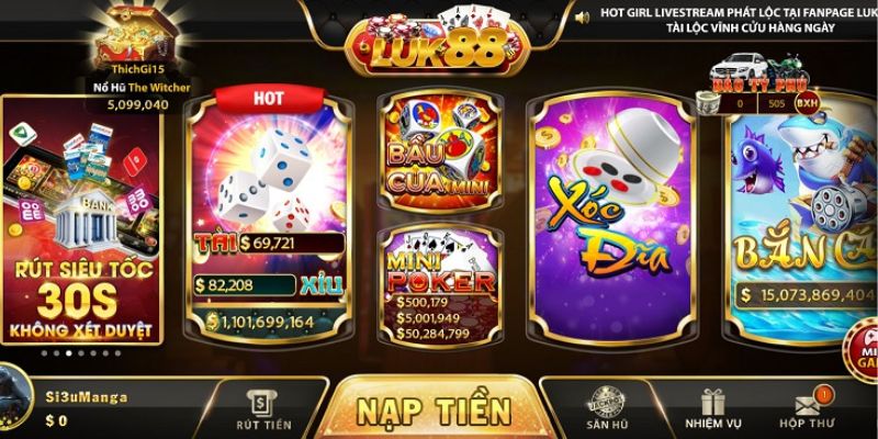 Luk88 - Cổng game chất lượng bậc nhất thị trường cá cược Việt