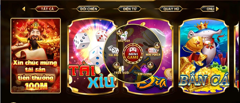 Vô số các tựa game hấp dẫn tại Thiên đường trò chơi