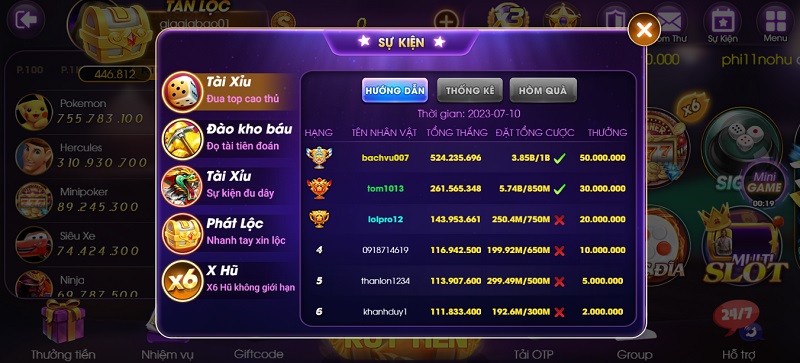 Cổng game Sam86 thường xuyên mở ra sự kiện ưu đãi lớn