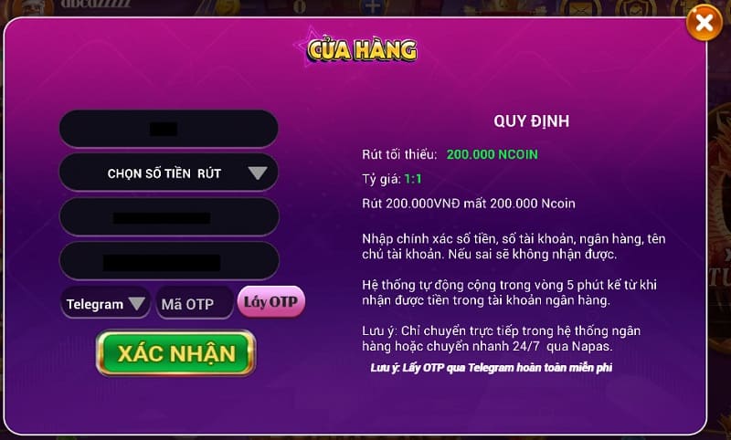 Đổi thưởng tại nohu52 chỉ với 3 bước đơn giản, tiết kiệm thời gian