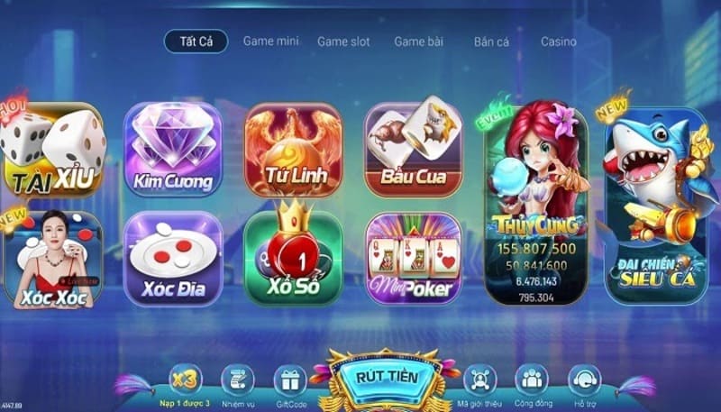 Kho game khủng Rio66 với hàng ngàn trò chơi chất lượng