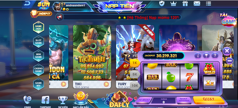 Nhiều tựa game cá cược tại sumvip cho anh em bet thủ dễ dàng lựa chọn