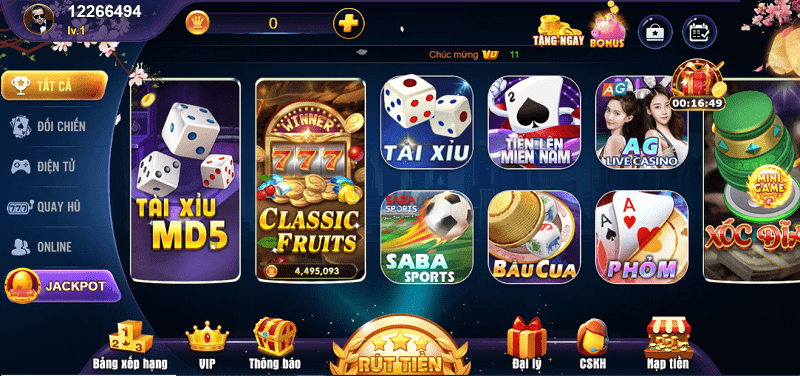 Sảnh game bài 8us luôn thu hút đông đảo cược thủ tham gia