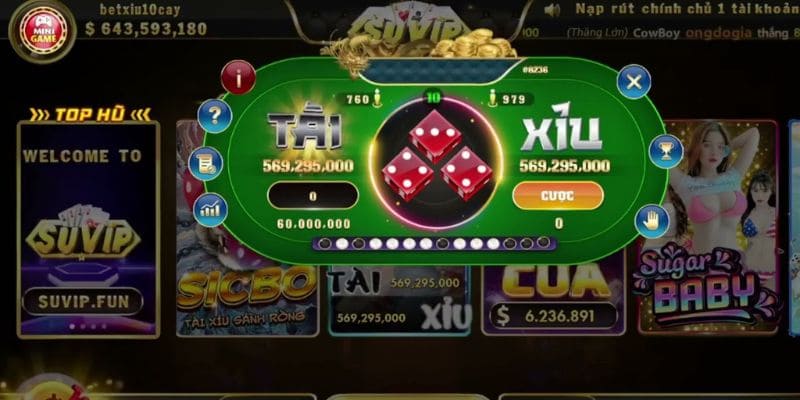 Slotgame ngày càng được nhiều cược thủ Suvip lựa chọn