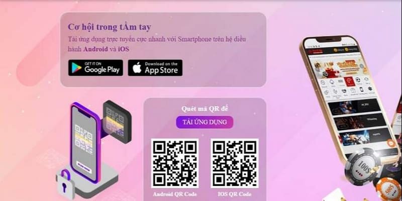 Thao tác tải app suncity về điện thoại mang tới sự tiện lợi