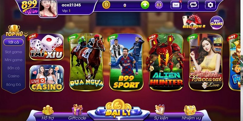 Cổng game B99 sở hữu kho game đồ sộ hấp dẫn nhất hiện nay