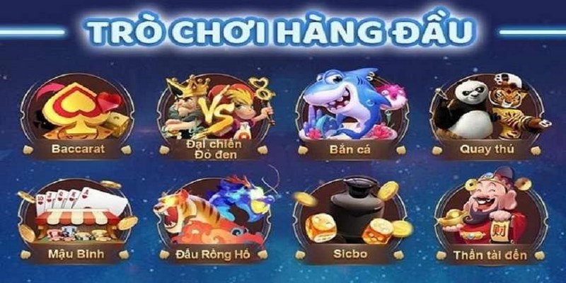 Nhà cái mang đến cho hội viên một sảnh nổ hũ đẳng cấp với đủ các tựa game 